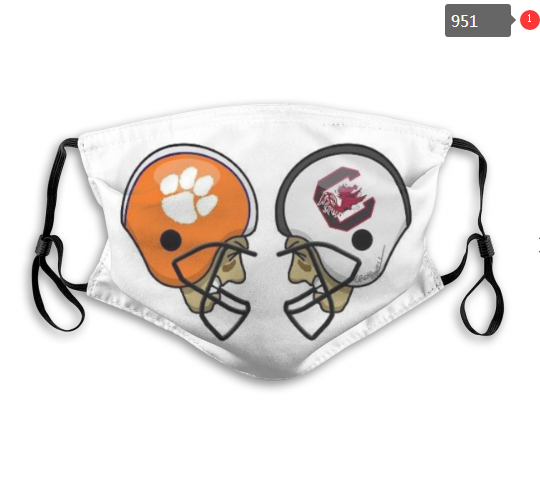 NCAA Clemson Tigers #2 Dust mask with filter